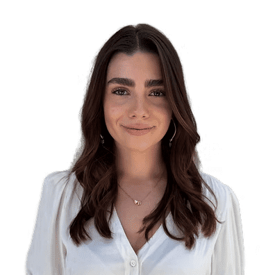 Portrait of Francesca, a professional stylist at Headlines The Salon, showcasing their expertise and style.